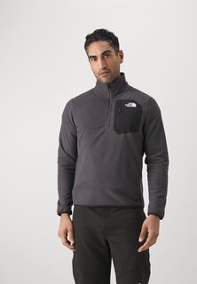 Флисовый пуловер EXPERIT 1/4 ZIP GRID The North Face, цвет asphalt grey/black