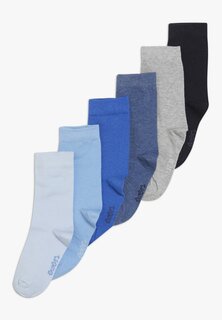 Носки PLAIN UNISEX 6 PACK Ewers, цвет blau/jeans/grau