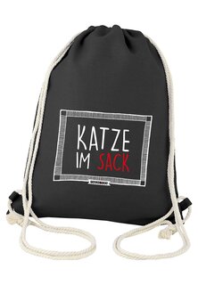 Спортивная сумка KATZE IM SACK MIT KORDELZUG BA United Labels, цвет schwarz