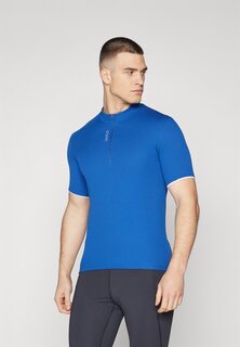 Футболка с принтом COLLAR ZIP ESSENTIAL ODLO, цвет limoges