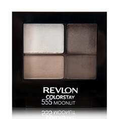 Четверные тени для век 555 Moonlit, 4,8 г Revlon, ColorStay 16 Hour Eye Shadow Quad, коричневый