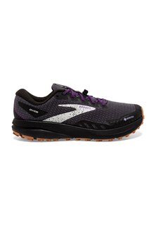 Кроссовки для бега по пересеченной местности DIVIDE 4 GTX Brooks, цвет black blackened pearl purple