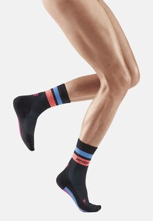 Спортивные носки COMPRESSION MIAMI VIBES CEP, цвет black pink&amp;sky