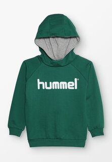 Толстовка Unisex Hoodie Logo Hummel, цвет evergreen
