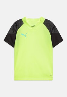 Спортивная футболка Individualcup Training Jr Unisex Puma, цвет black/fast yellow