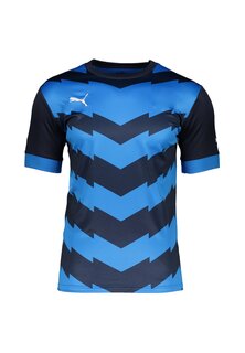 Футбольная футболка Puma, blauschwarz
