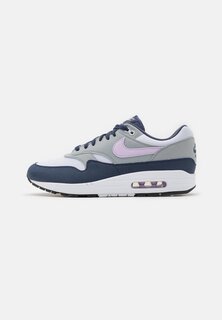 Кроссовки низкие AIR MAX 1 Nike Sportswear, цвет football grey/lilac bloom