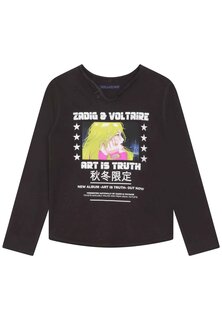 Рубашка с длинным рукавом Zadig &amp; Voltaire, цвет black