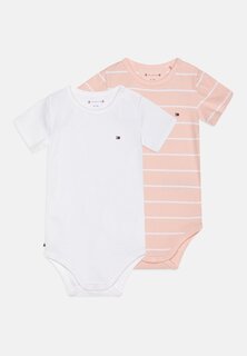 Боди BABY 2 PACK GIFTBOX Tommy Hilfiger, цвет whimsy pink