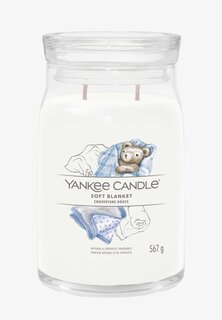Ароматическая свеча SIGNATURE LARGE JAR SOFT BLANKET Yankee Candle, цвет white
