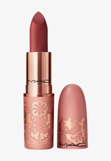 Жидкая помада LUSTREGLASS LIPSTICK MAC, цвет ready teddy