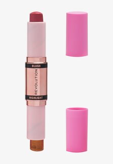 Румяна REVOLUTION BLUSH &amp; HIGHLIGHT STICK Makeup Revolution, цвет flushing pink