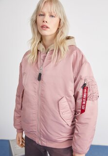Pink alpha industries bomber best sale