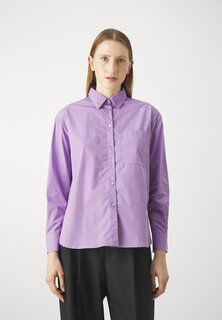 Блуза на пуговицах VELOURS MAX&amp;Co., сирень Max&Co
