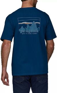 Мужская футболка Patagonia &apos;73 Skyline из органического материала