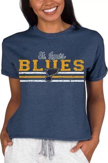 Женская темно-синяя футболка Concepts Sport St. Louis Blues Mainstream