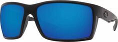 Costa Del Mar Reefton Blackout Mirror 580G Поляризованные солнцезащитные очки, черный