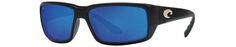 Мужские поляризационные солнцезащитные очки Costa Del Mar Fantail, черный/синий