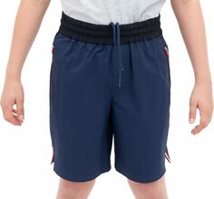 Детские спортивные шорты Wilson, темно-синий/черный