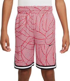 Баскетбольные шорты Nike Dri-FIT с принтом ДНК для мальчиков