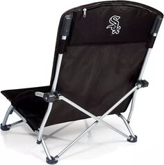 Picnic Time Chicago White Sox Пляжное кресло Tranquility с сумкой для переноски