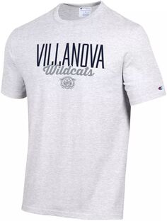 Мужская серая винтажная футболка из джерси Champion Villanova Wildcats