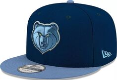 Синяя регулируемая кепка New Era Youth Memphis Grizzlies 9Fifty