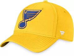 Неструктурированная гибкая кепка NHL St. Louis Blues Core Fanatics