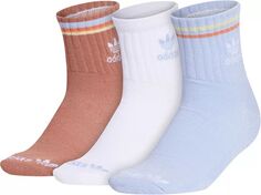Женские цветные носки Adidas Originals - 3 шт., мультиколор