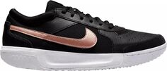 Женские теннисные туфли для кортов с твердым покрытием NikeCourt Zoom Lite 3, черный/бронзовый