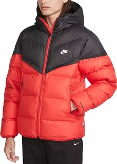 Мужская куртка-пуховик с капюшоном Nike Storm-FIT Windrunner PrimaLoft, черный