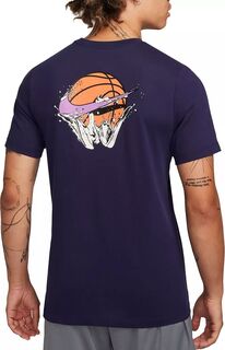 Мужская баскетбольная рубашка Nike Dri-FIT, фиолетовый