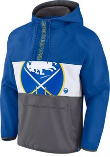 Синяя пуловерная куртка NHL Buffalo Sabers Anorak Fanatics