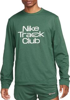 Мужская беговая рубашка с длинным рукавом Nike Dri-FIT Hyverse Track Club