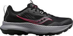 Женские кроссовки для бега по пересеченной местности Saucony Blaze TR, черный/розовый