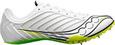 Легкоатлетические кроссовки Saucony Spitfire 5, белый/зеленый