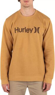 Hurley One And Only Твердый пуловер с круглым вырезом и флисовая толстовка