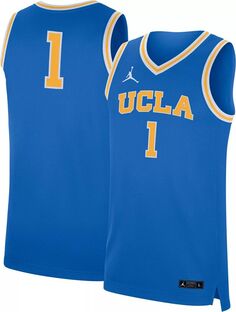 Мужская баскетбольная майка Jordan UCLA Bruins #1 True Blue Replica