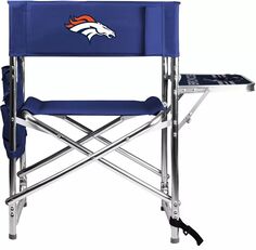 Picnic Time Denver Broncos Синий стул со столом