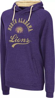 Colosseum Женский пуловер с капюшоном North Alabama Lions фиолетовый