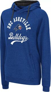 Colosseum Женский пуловер с капюшоном UNC Asheville Bulldogs Royal Blue
