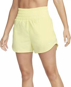 Женские шорты Nike One Dri-FIT с короткой подкладкой и ультравысокой талией (3 дюйма)