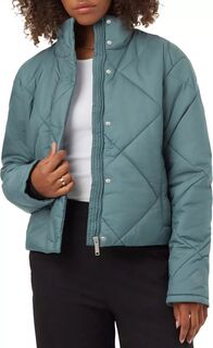 Женская короткая куртка-пуховик Tentree Cloud Shell, серебряный