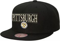 Кепка Mitchell &amp; Ness Pittsburgh Penguins The City Snapback