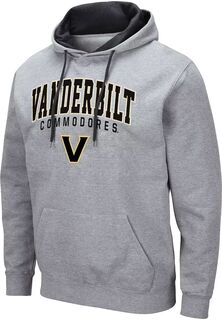 Colosseum Мужской серый пуловер с капюшоном Vanderbilt Commodores