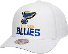 Регулируемая шляпа Mitchell &amp; Ness St. Louis Blues All In Snapback