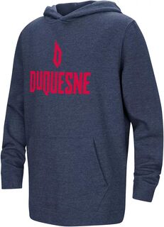 Colosseum Темно-синий пуловер с капюшоном Youth Duquesne Dukes