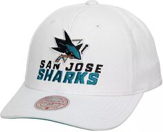 Регулируемая бейсболка Mitchell &amp; Ness San Jose Sharks All-In Snapback