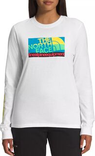 Женская рубашка с длинным рукавом The North Face с графическим литьем