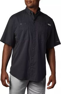 Мужская рубашка с коротким рукавом Columbia PFG Tamiami II, черный